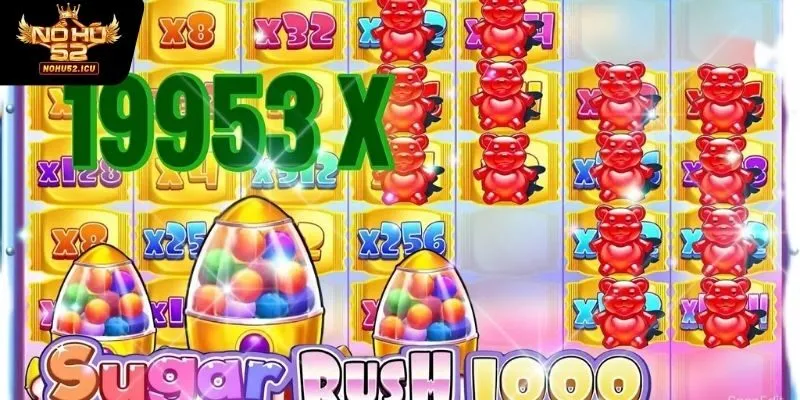 Nổ Hũ Sugar Rush - Game Cá Cược Hàng Đầu Tại Nohu52 2 Sơ lược về trò chơi nổ hũ sugar rush