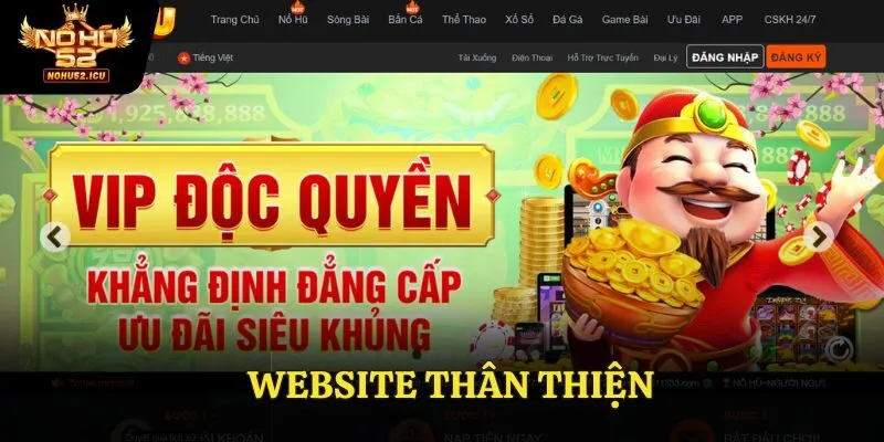 Website thân thiện đẹp mắt